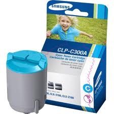 Samsung CLP-C300A/SEE (CLP-300) Cyan Original Toner Cartridge - CLX-2160 / CLX-3160