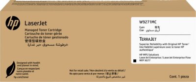 HP W9271MC Cyan Original Toner - MFP X677