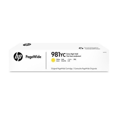HP L0R19YC (981YC) Yellow Original Cartridge Extra High Yield - PageWide 556dn / MFP586z (Ex)