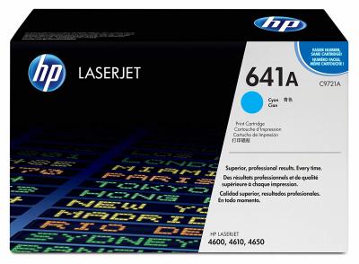 HP C9721A (641A) Blue Original Toner - LaserJet 4600