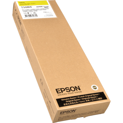 Epson C13T50M400 (T50M4) Yellow Original Cartridge - SC-T7700 / SC-T5700