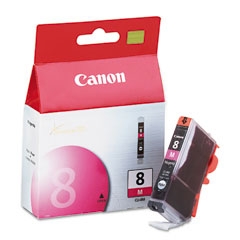 Canon CLI-8M (0622B024)  Magenta Original Cartridge - IP3300 / IP4200 (Ex)