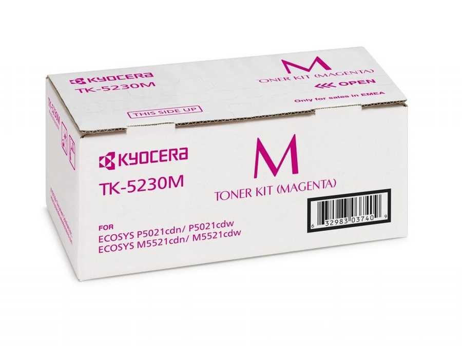 Kyocera TK-5230M Magenta Original Toner - P5021 / M5521