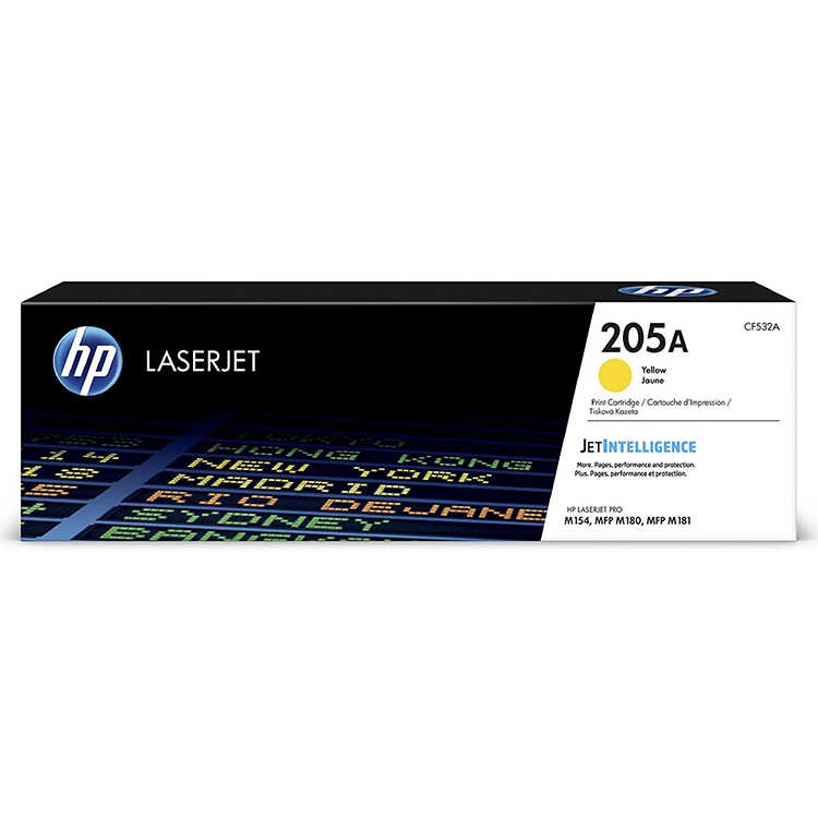 HP CF532A (205A) Yellow Original Toner - M180n / M181fw