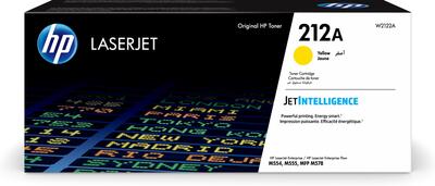 HP W2122A (212A) Yellow Original Toner High Yield - M554dn / M555dn