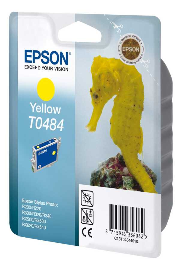 Epson C13T04844020 (T0484) Yellow Original Ink - Stylus Photo R200 (Ex)