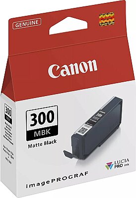 Canon PFI-300MBK (4192C001) Matte Black Original Cartridge - PRO-300