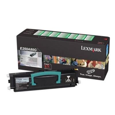 Lexmark E250A80G Black Original Toner - E250 / E350 / E352