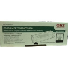 OKI 43324444 Black Original Toner - C5550 / C5800