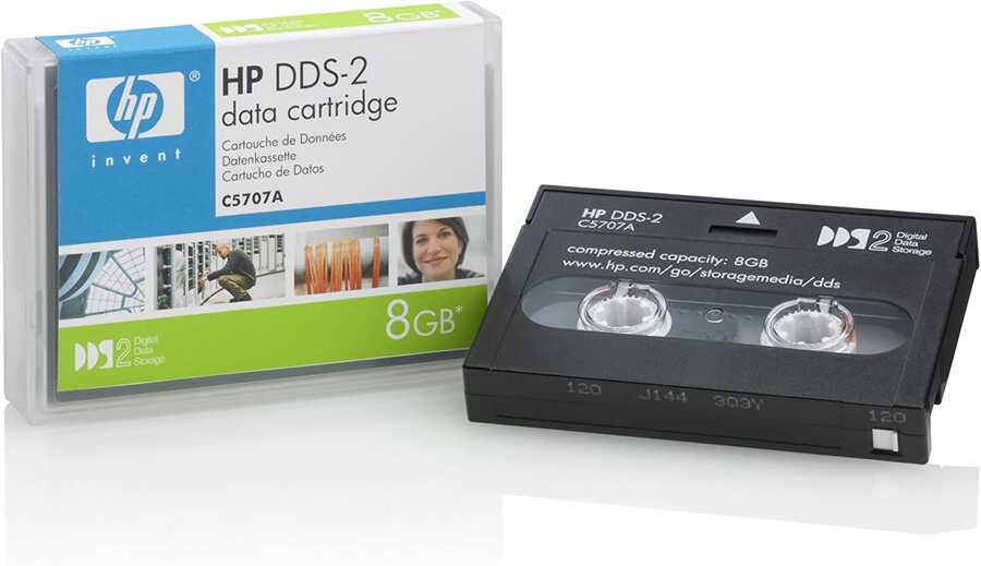HP C5707A Data Cartridge DDS-2, 8 GB, 120m (Ex)