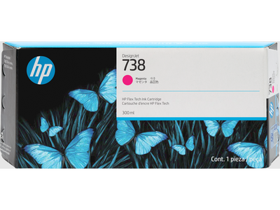 HP 676M7A (738) Magenta Original Cartridge - DesignJet T850 / T950