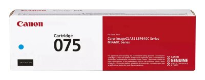 Canon CRG-075 C (6364C002) Cyan Original Toner - MF662Cdw / LBP646Cdw