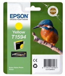 Epson C13T15944010 (T1594) Yellow Original Ink - Stylus Photo R2000 (Ex)