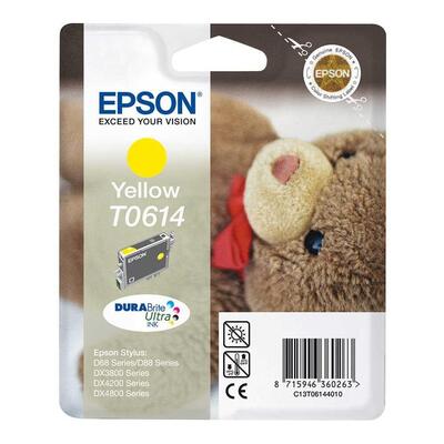 Epson C13T06144020 (T0614) Yellow Original Ink - DX3800 / DX3850 (Ex)