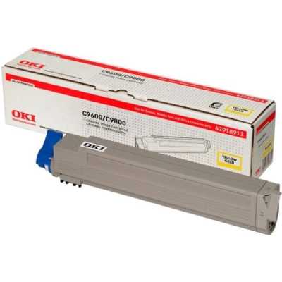 OKI 42918961 Yellow Original Toner - C9600 / C9800
