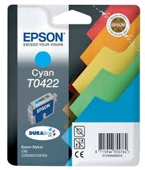 Epson C13T04224020 (T0422) Cyan Original Cartridge- C82 / CX5200 (Ex)