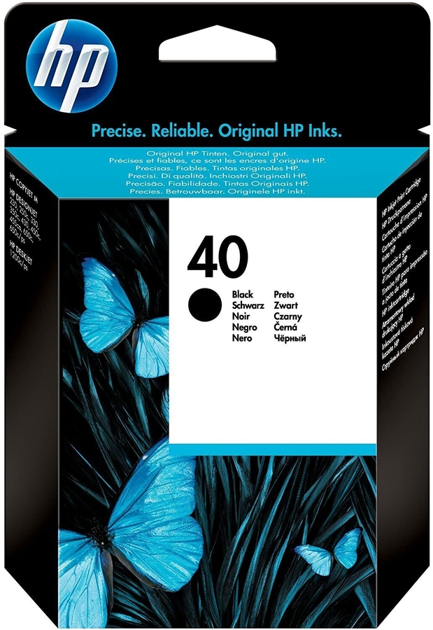 HP 51640AE (40) Black Original Cartridge - Deskjet 1200c (Ex)