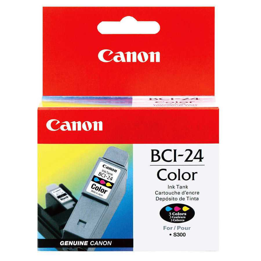 Canon BCI-24C Colour Original Ink Cartridge - i250 / i320  (Ex)