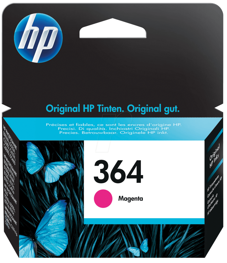HP CB319EE (364) Magenta Original Cartridge - C5380 / C6380 (Ex)