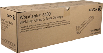 Xerox 106R01316 Black Original Toner High Yield - Phaser 6400