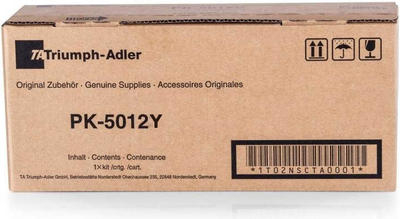 Triumph Adler PK-5012Y Yellow Original Toner P-C3560MFP, P-C3565MFP(1T02NSATA0)