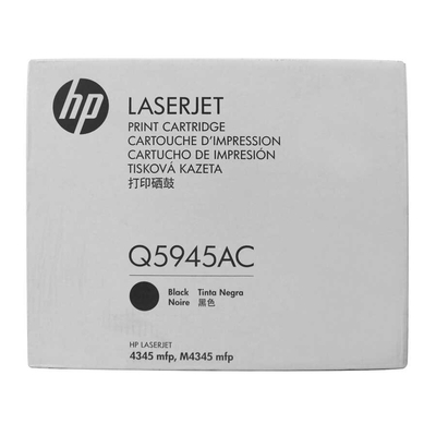 HP Q5945AC (45A) Black Original Toner Cartridge - LaserJet 4345 (B)