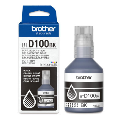 Brother BTD100BK Black Original Ink Cartridge - DCP-T230