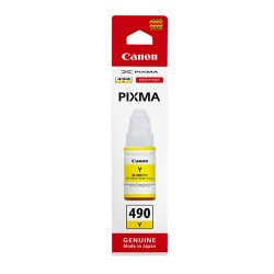 Canon GI-490Y (0666C001) Yellow Original Ink - G1400 / G2400 (Without Box)