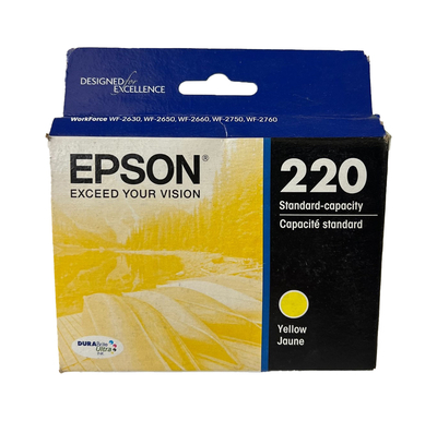 Epson C13T293420 (220) Yellow Original Cartridge - WF-2650 (Ex)