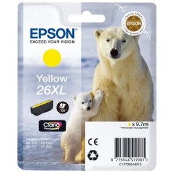 Epson C13T263440 (26XL) Yellow Original Ink - XP-600 (Ex)
