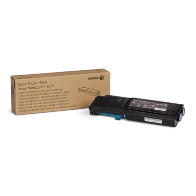 Xerox 106R02241 Cyan Original Toner - Phaser 6600 / WorkCentre 6605