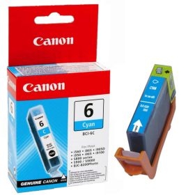 Canon BCI-6C Cyan Original Cartridge - BJC-8200  (Ex)