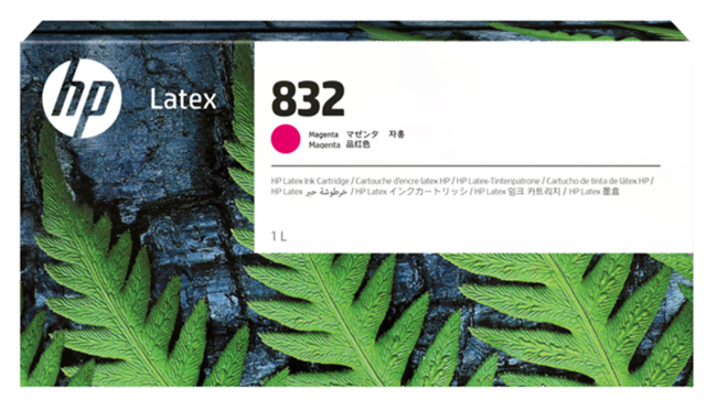 HP 4UV77A (832) Magenta Original Latex Cartridge - Lateks 700W (Ex)