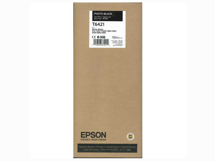 Epson C13T642100 (T6421) Photo Black Original Cartridge - Stylus Pro 7700 (Ex)