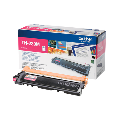 Brother TN-230M Magenta Original Toner Cartridge - HL-3040CN / HL-3070CW