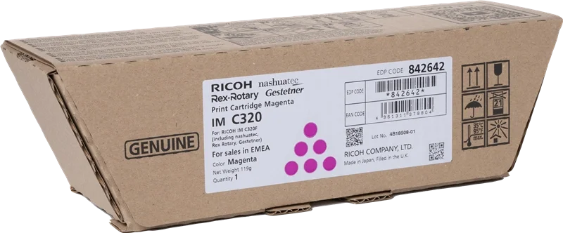 Ricoh 842642 Magenta Original Toner - IM C320