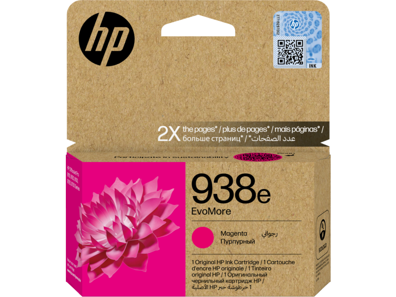 HP 4S6Y0PE (938E) Magenta Original Cartridge - Pro 9720