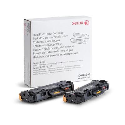 Xerox 106R04349 2-pack Black Original Toner - B205 / B210 / B215