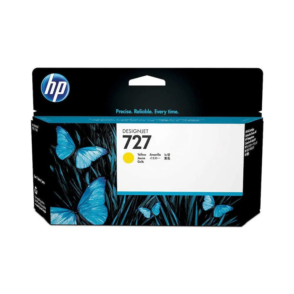 HP B3P21A (727) Yellow Original Cartridge - T920 / T1500 (Ex)