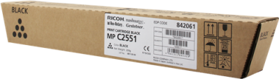 Ricoh 842061 Black Original Toner - MP-C2030 / MP-C2050 (T6582)