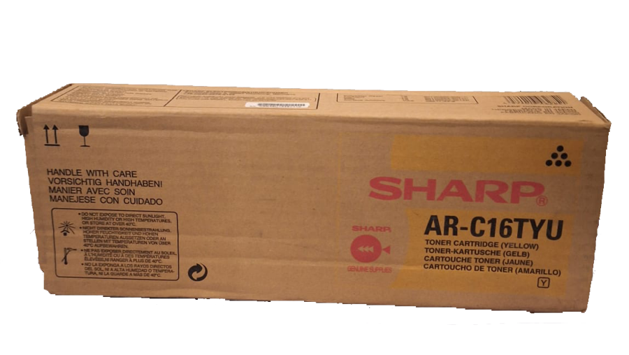 Sharp AR-C16TYU Yellow Original Toner