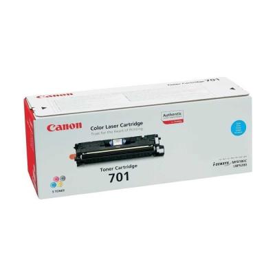 Canon CRG-701C  (9286A003) Cyan Original Toner Cartridge - LBP5200 / MF8180