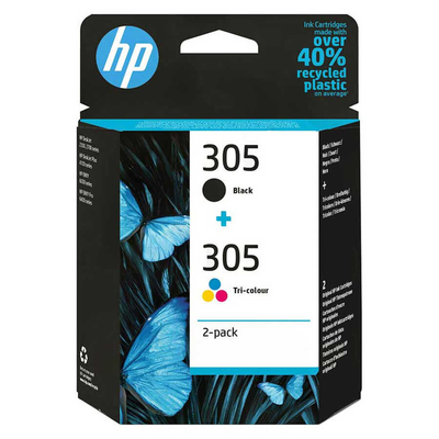 HP 6ZD17AE (305) Black+Color Multipack Original Cartridge - DeskJet 2710