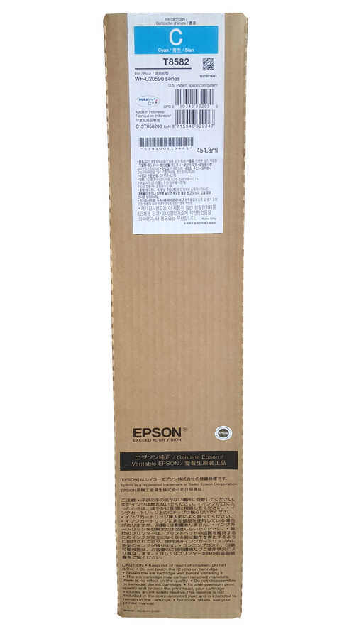 Epson C13T858200 (T8582) Blue Original Ink - WF-C20590