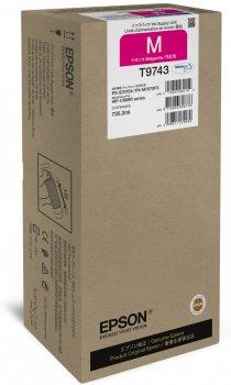 Epson C13T974300 (T9743) XXL Magenta Original Ink - WF-C860
