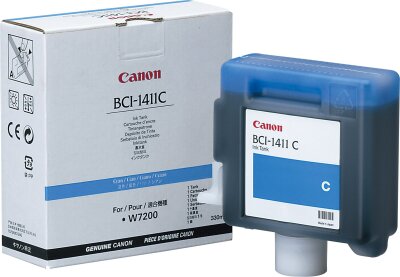 Canon BCI-1411C (7575A001) Cyan Original Cartridge - W7200 (Ex)