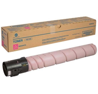 Konica Minolta TN-512M (A33K352) Magenta Original Toner - Bizhub C454 / C554
