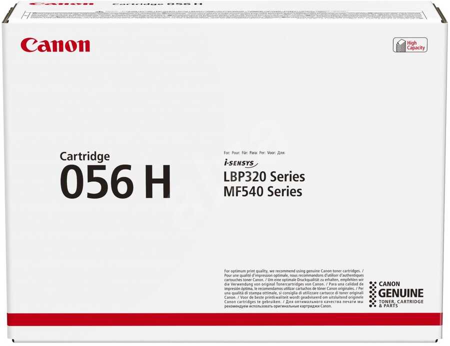 Canon CRG-056H BK (3008C002) Black Original Toner - LBP325X / MF542X