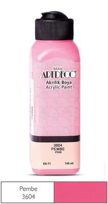 Artdeco 3604 Pink Acrylic Paint 140 ml