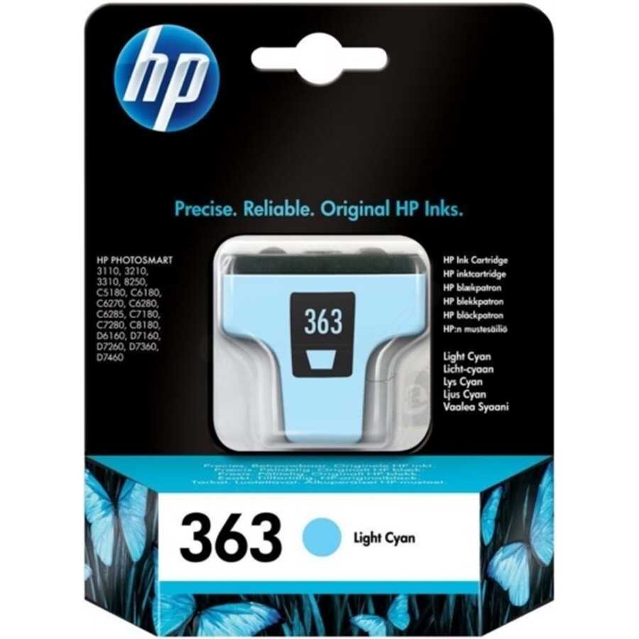 HP C8774EE (363) Light Cyan Original Cartridge - Photosmart 3110 / C5180 (Ex)